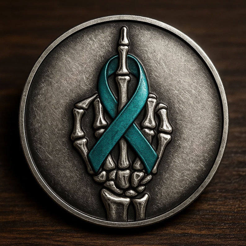 PTSD Awareness Veterans Challenge Coin