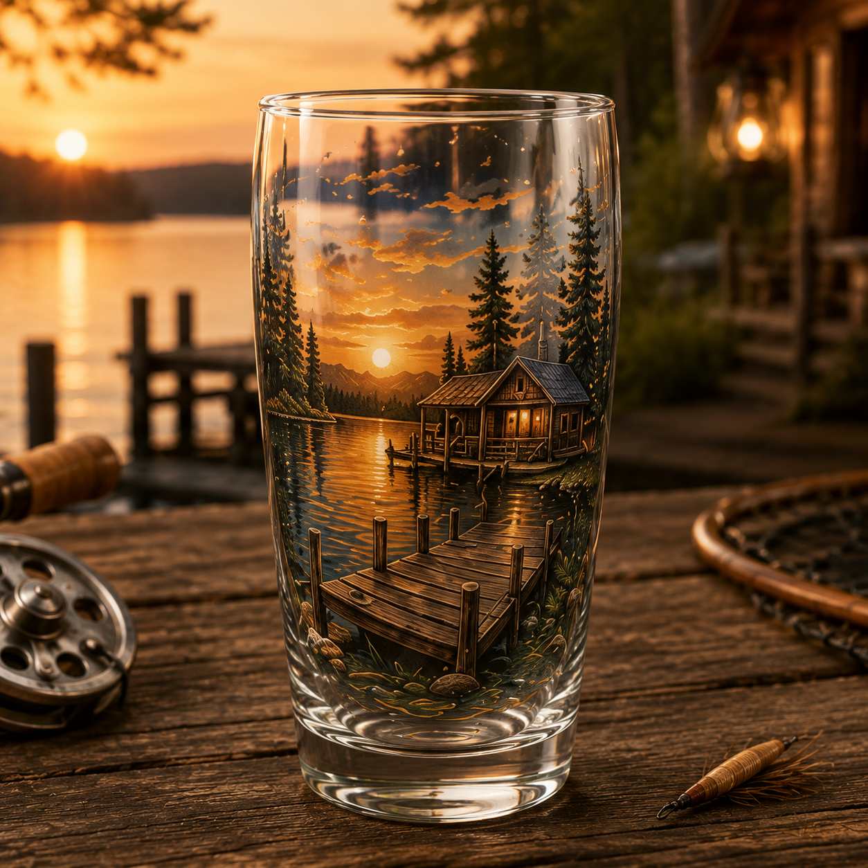 🔥Last Day 70% OFF – ✨🎣 The Last Cast Fishing Pint Glass Collection – 7 Unique Angler Designs & Gift Box