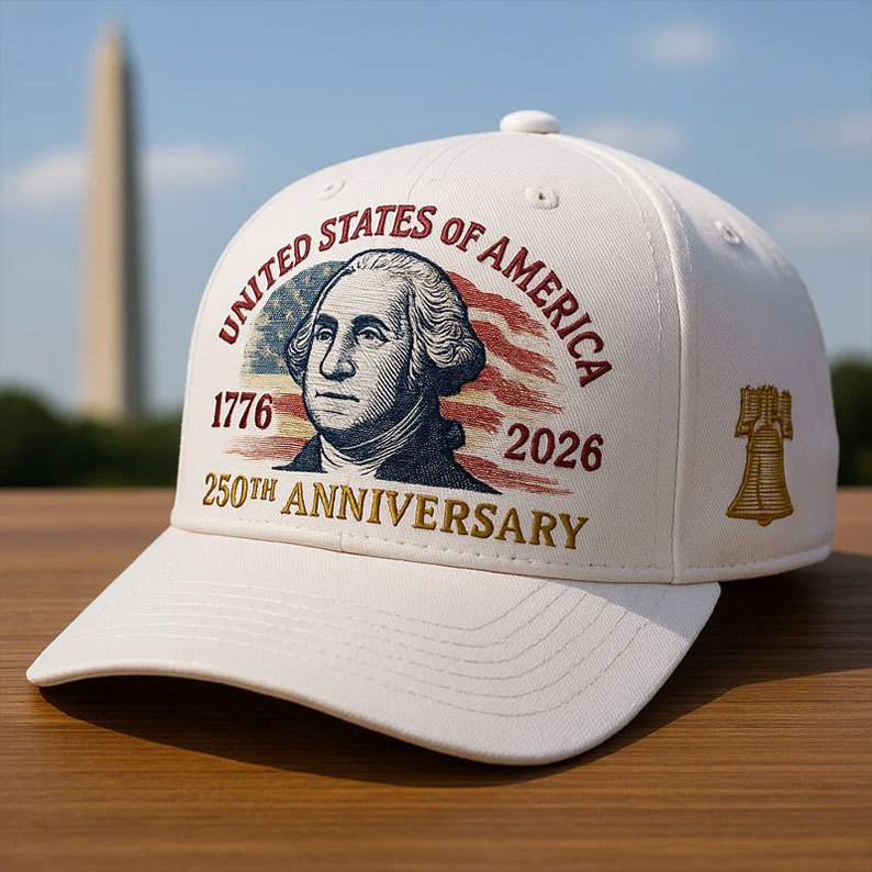 US 250th Anniversary Commemorative Cap