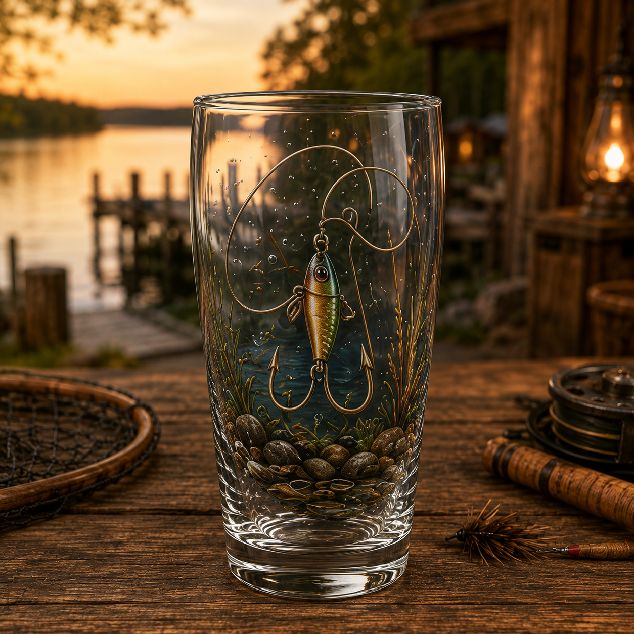 🔥Last Day 70% OFF – ✨🎣 The Last Cast Fishing Pint Glass Collection – 7 Unique Angler Designs & Gift Box