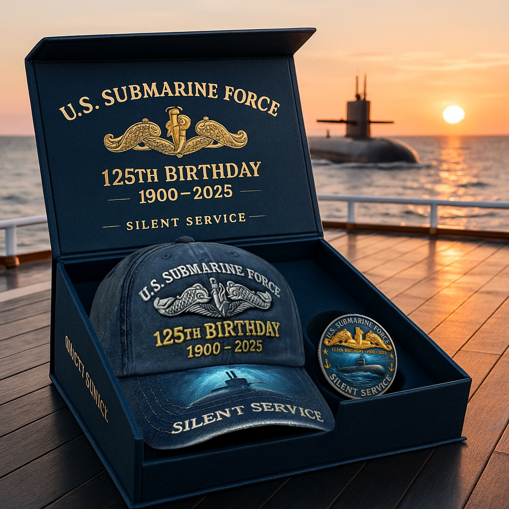 🏆Flash Sale 60% OFF - ⚓ U.S. Submarine Force 125th Anniversary Collector’s Edition Set 🇺🇸🌊