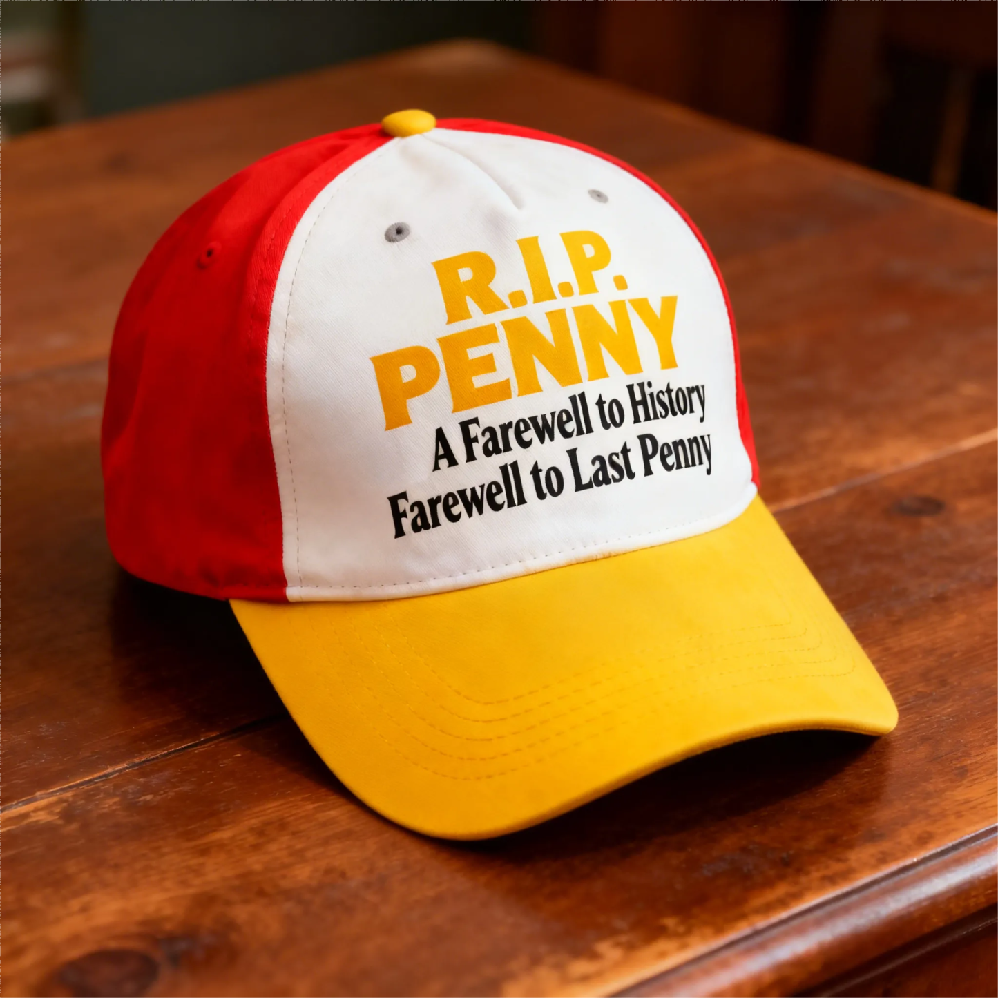 🏅250 Years of America 60% OFF - 🧢 R.I.P. PENNY – A Farewell To History Cap