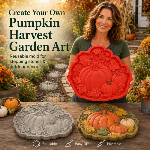 💥 LAST DAY 49% OFF - 🌻 Reusable Sunflower Stepping Stone Mold