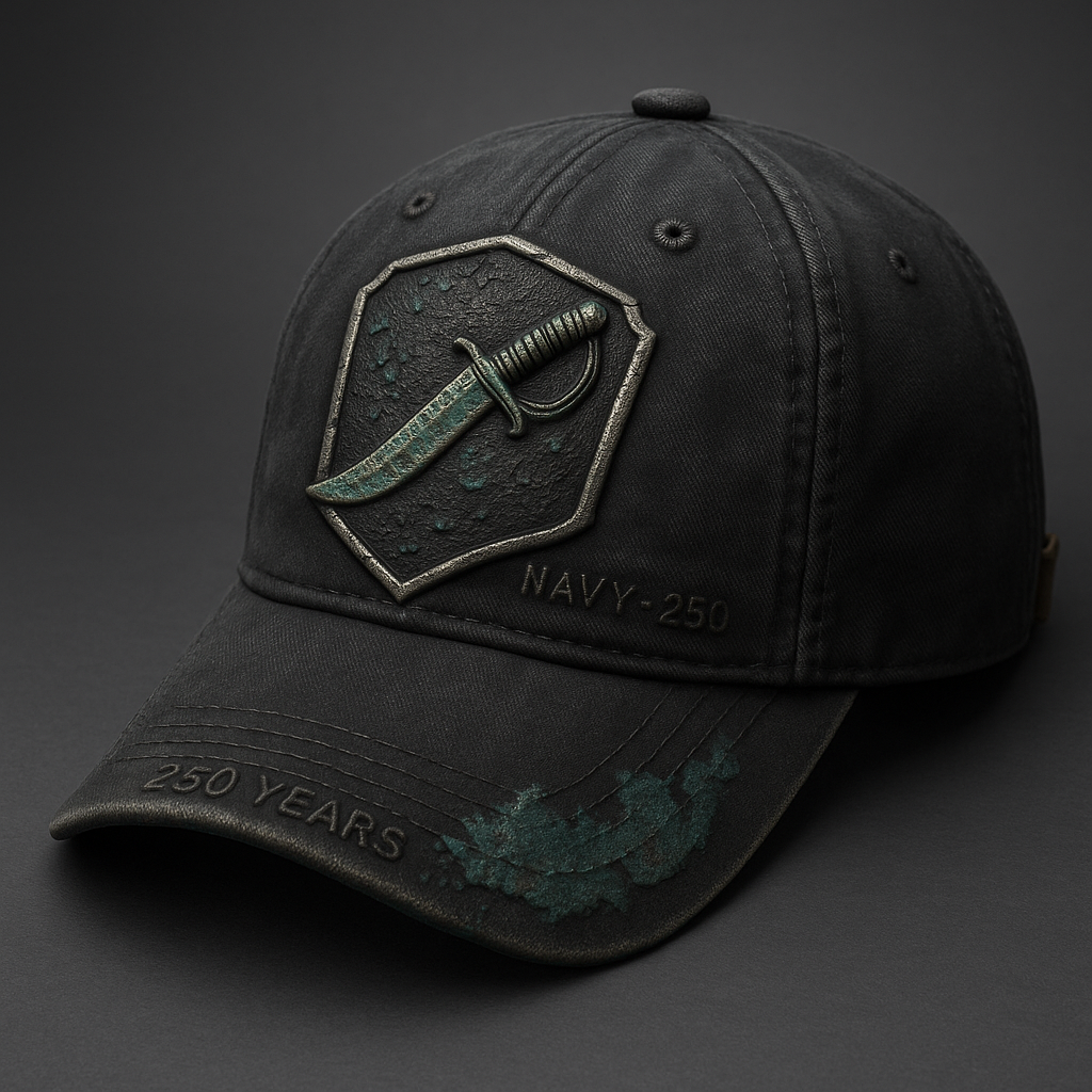 Blade of Honor – U.S. Navy 250th Anniversary Hat