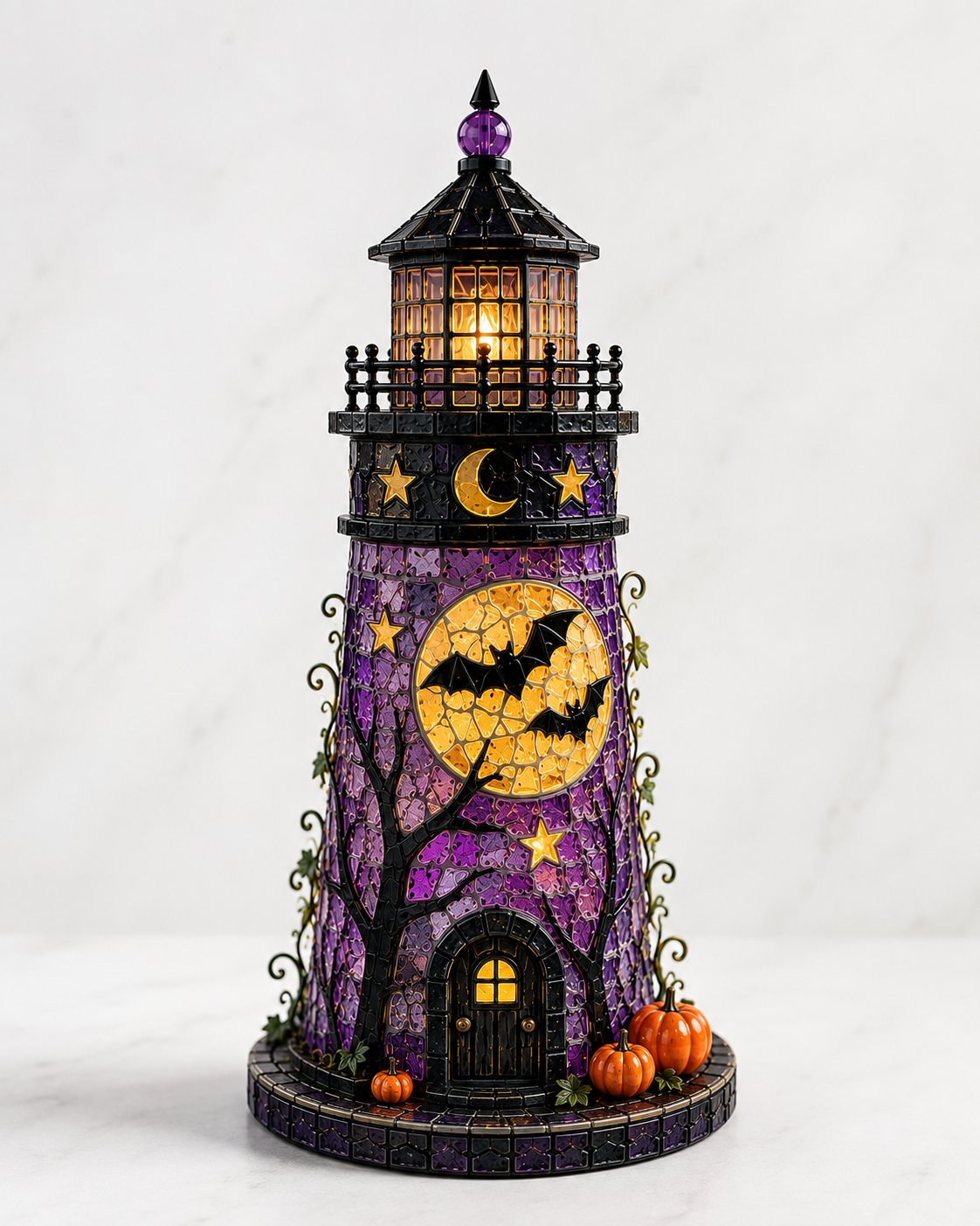 Podmallsell DIY Sea Glass  – 🎃Halloween Lighthouse