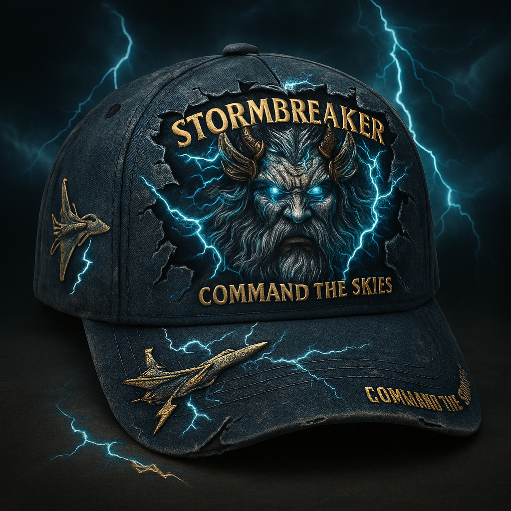 Stormbreaker Air Force Cap ⚡ Command The Skies Patriotic Hat