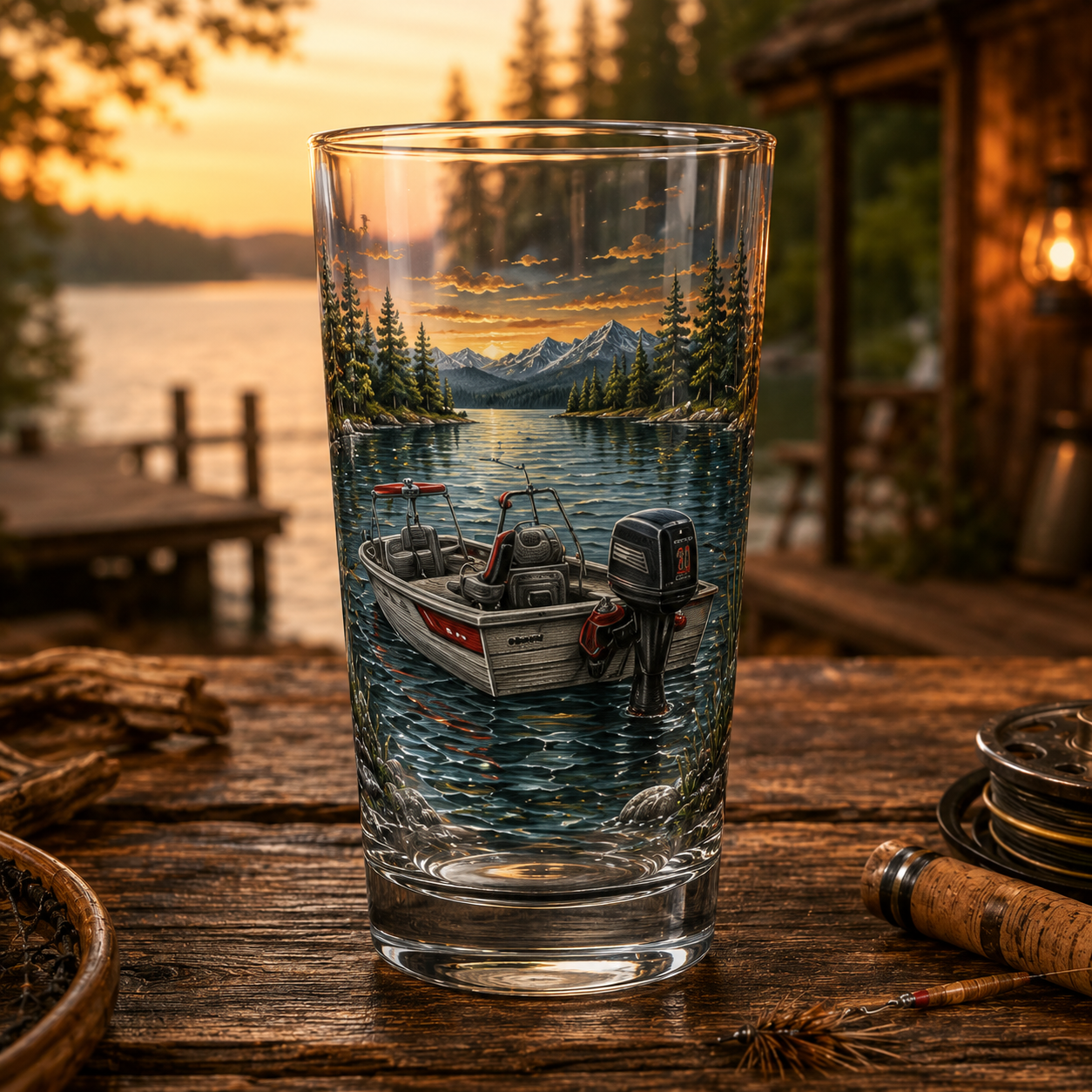 🔥Last Day 70% OFF – ✨🎣 The Last Cast Fishing Pint Glass Collection – 7 Unique Angler Designs & Gift Box