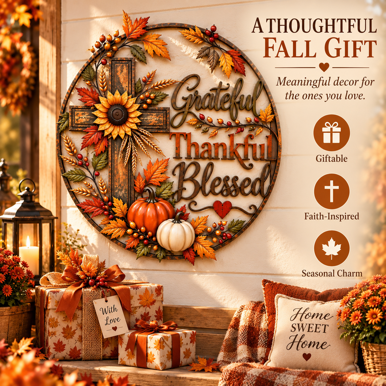 Thoughtful fall faith gift