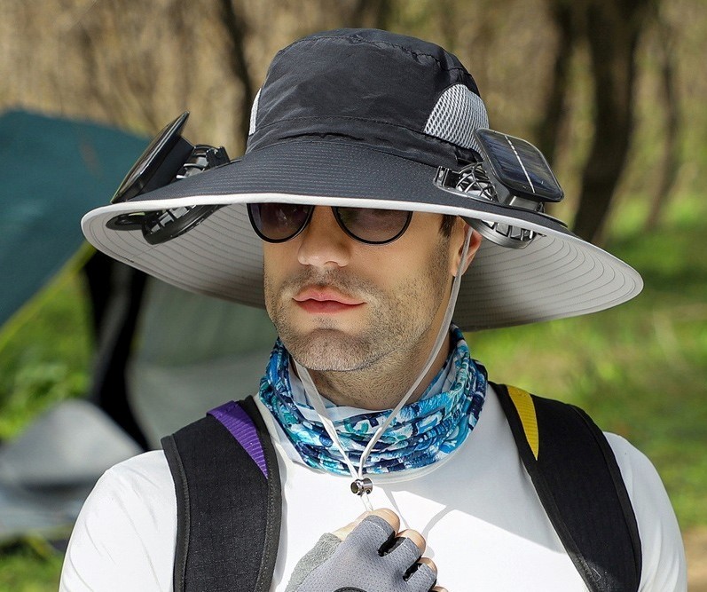 🔥HOT SALE NOW 49% OFF🔥Solar Cooling Sun Hat – Portable Fan Cap