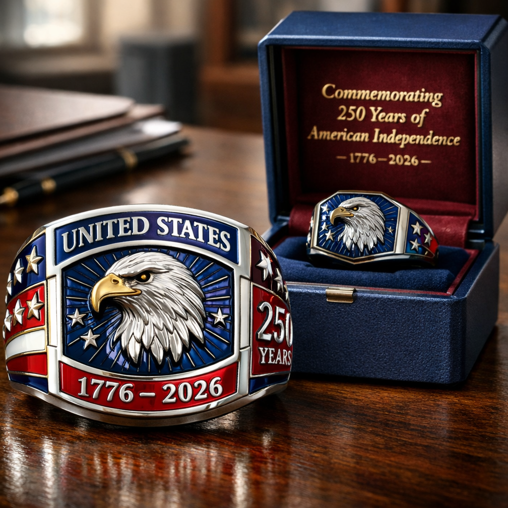 America 250th Anniversary Commemorative Ring