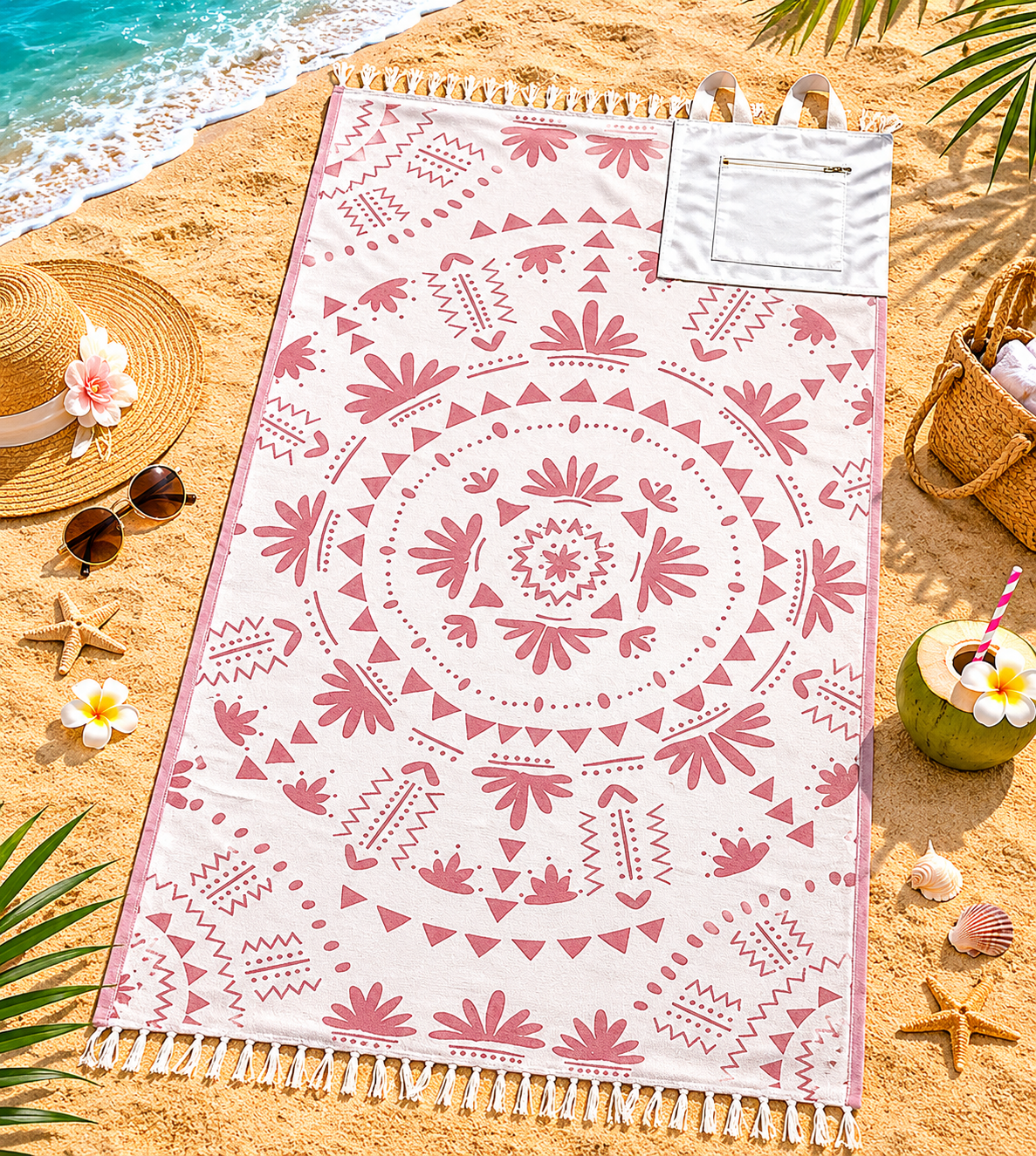 ⏰LAST DAY 70% OFF - 🏖️🏖️ Carry Less, Enjoy More – Towel & Backpack in One