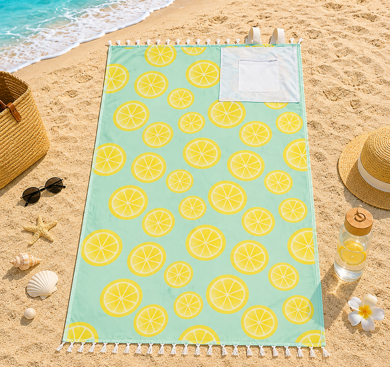 ⏰LAST DAY 70% OFF - 🏖️🏖️ Carry Less, Enjoy More – Towel & Backpack in One