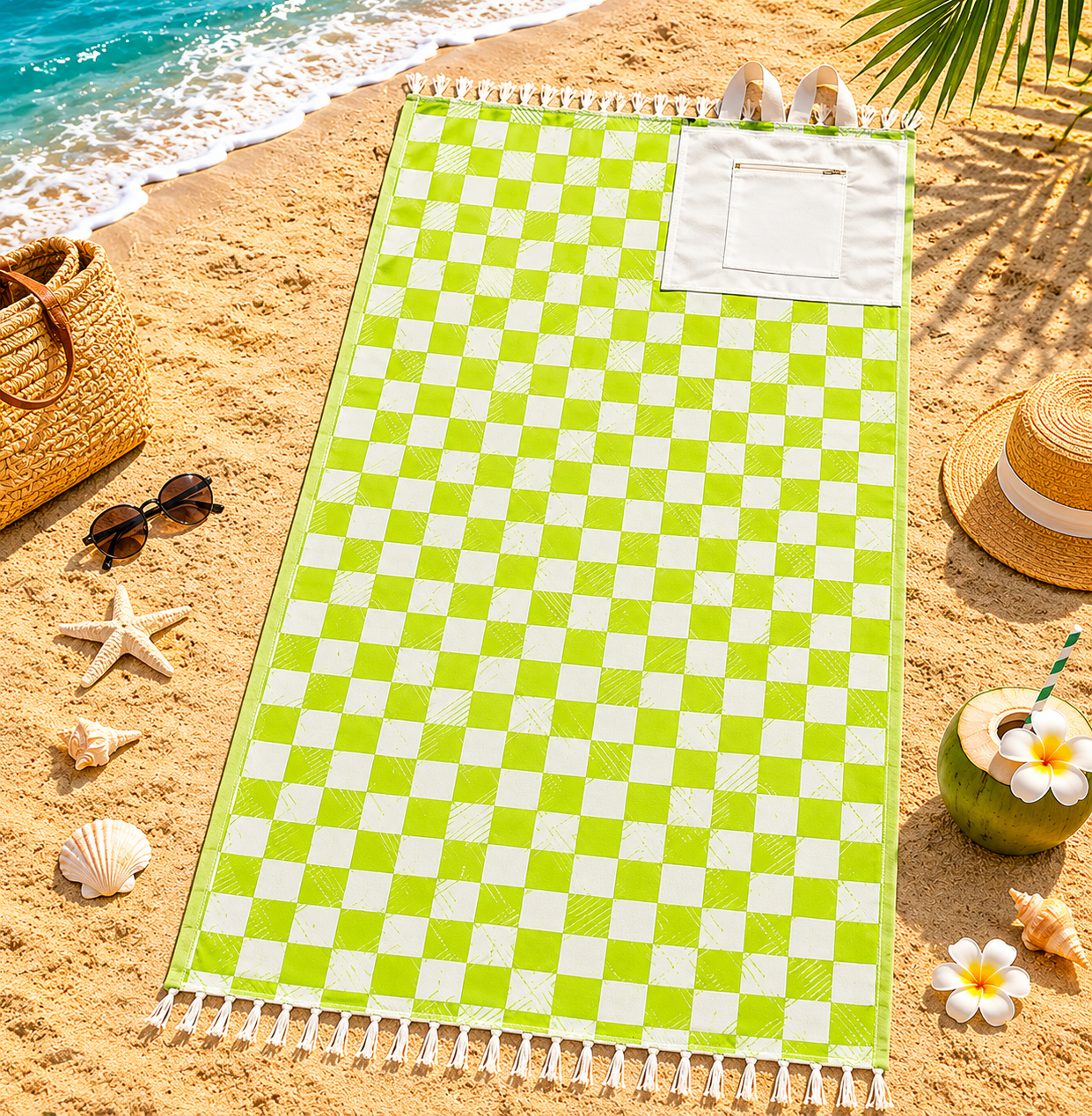 ⏰LAST DAY 70% OFF - 🏖️🏖️ Carry Less, Enjoy More – Towel & Backpack in One