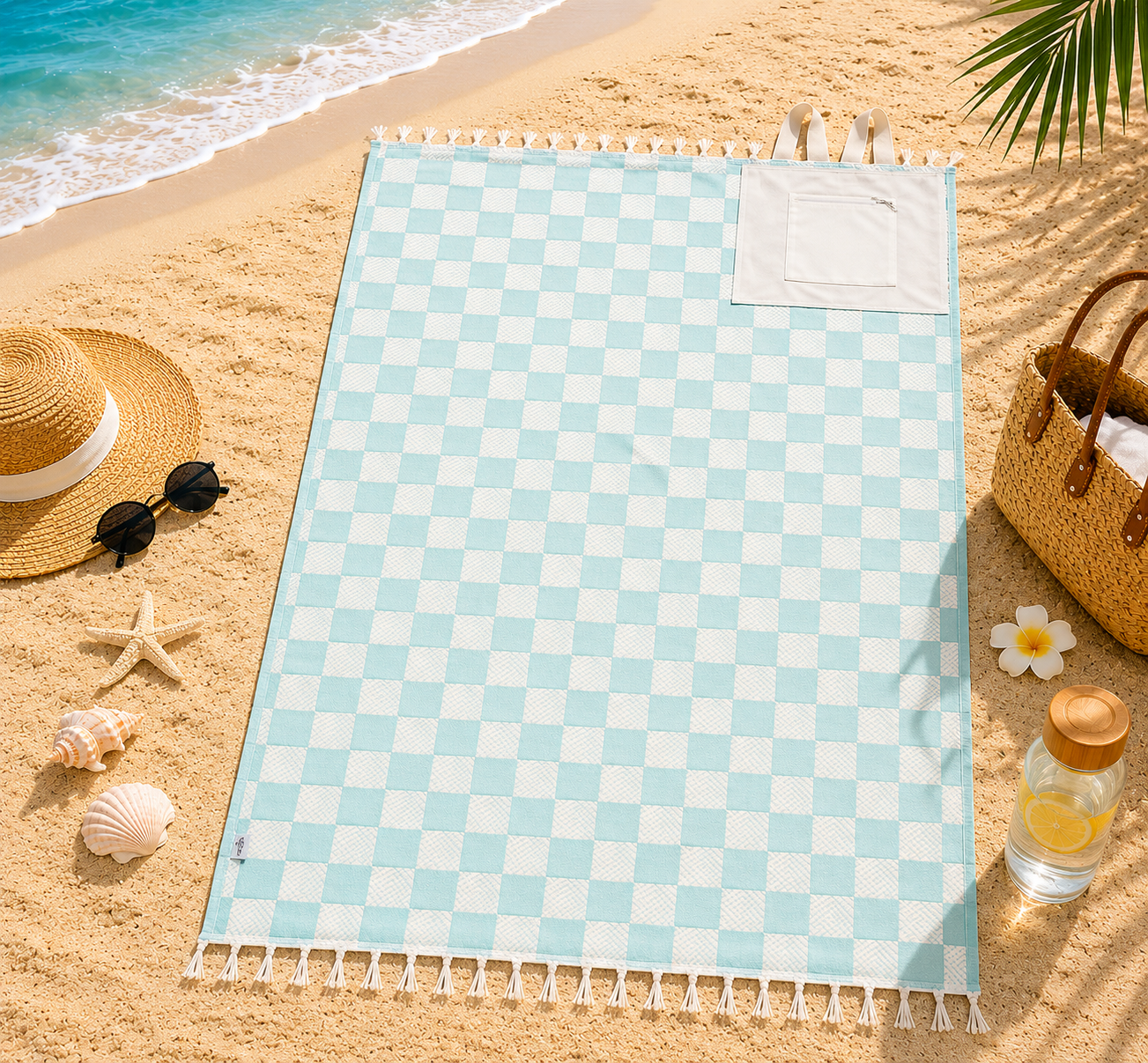 ⏰LAST DAY 70% OFF - 🏖️🏖️ Carry Less, Enjoy More – Towel & Backpack in One
