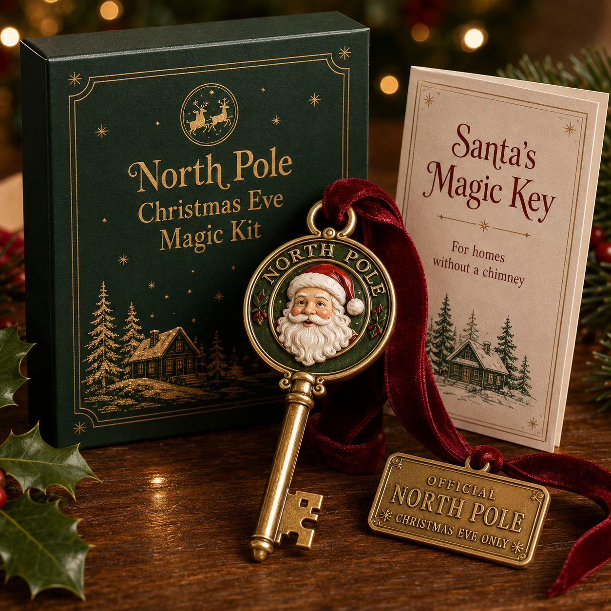 🎅 Santa’s Magic Key – North Pole Christmas Eve Kit