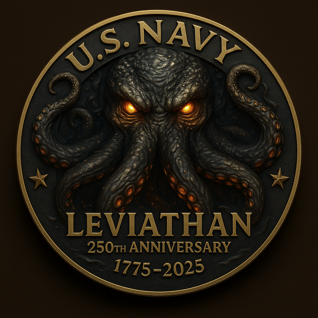 U.S. Navy Sirens Challenge Coin – Beware the Song, Stay the Course