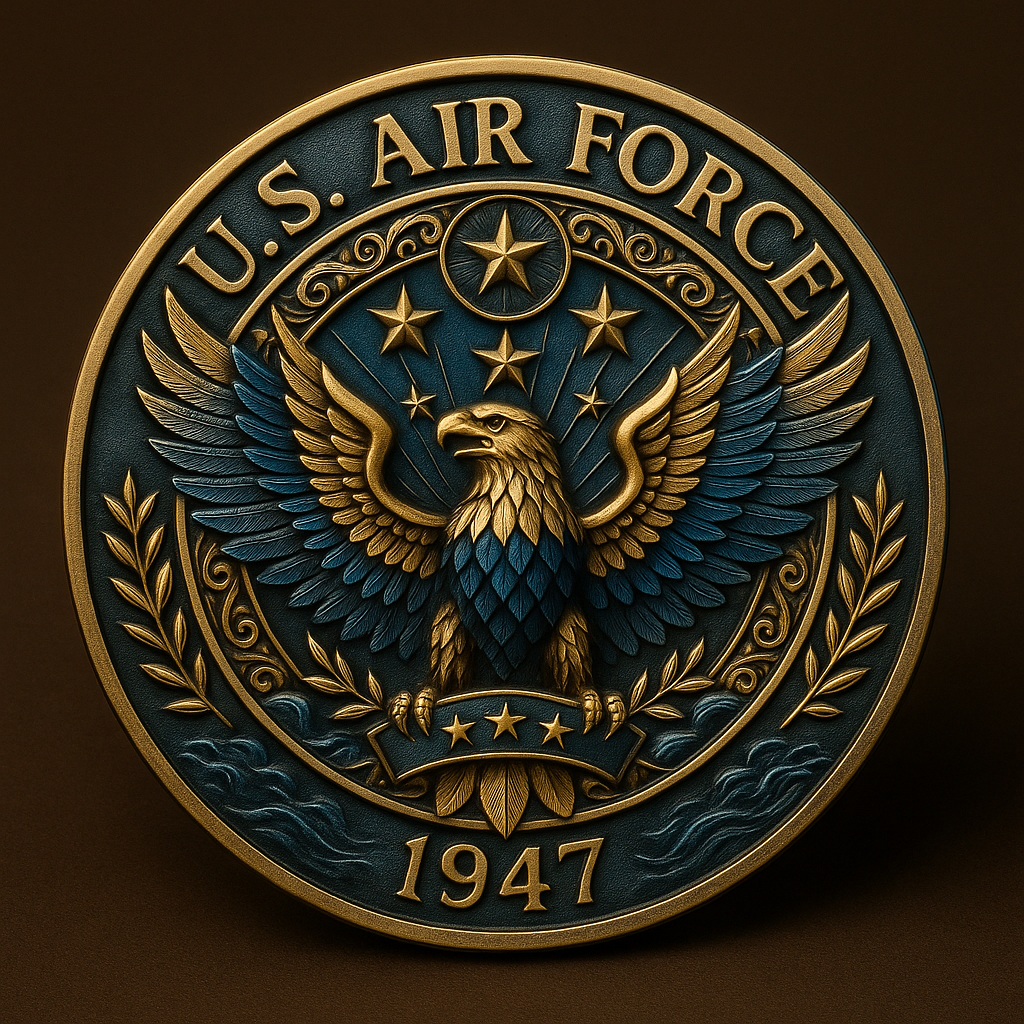 U.S. Air Force 1947–2025 Challenge Coin