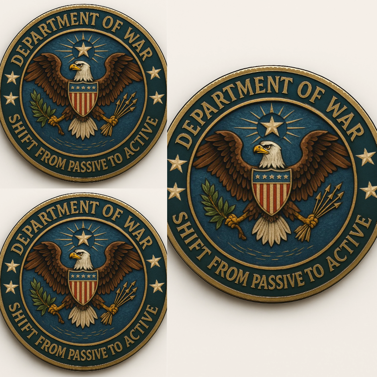 🏆Flash Sale 60% OFF - 🇺🇸Department of War Reactivation Commemorative Coin