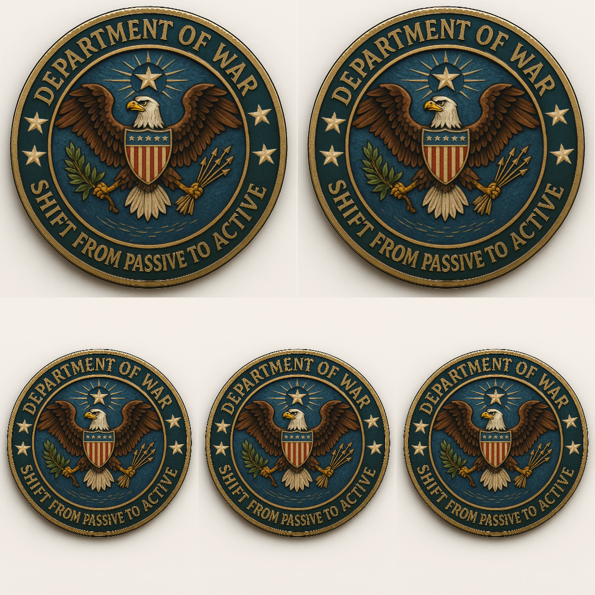 🏆Flash Sale 60% OFF - 🇺🇸Department of War Reactivation Commemorative Coin