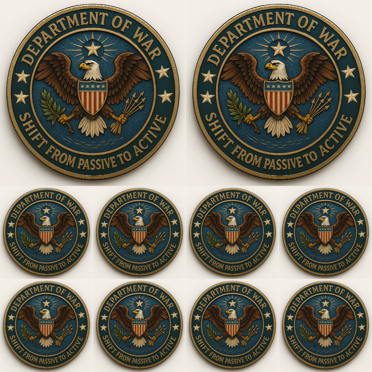 🏆Flash Sale 60% OFF - 🇺🇸Department of War Reactivation Commemorative Coin