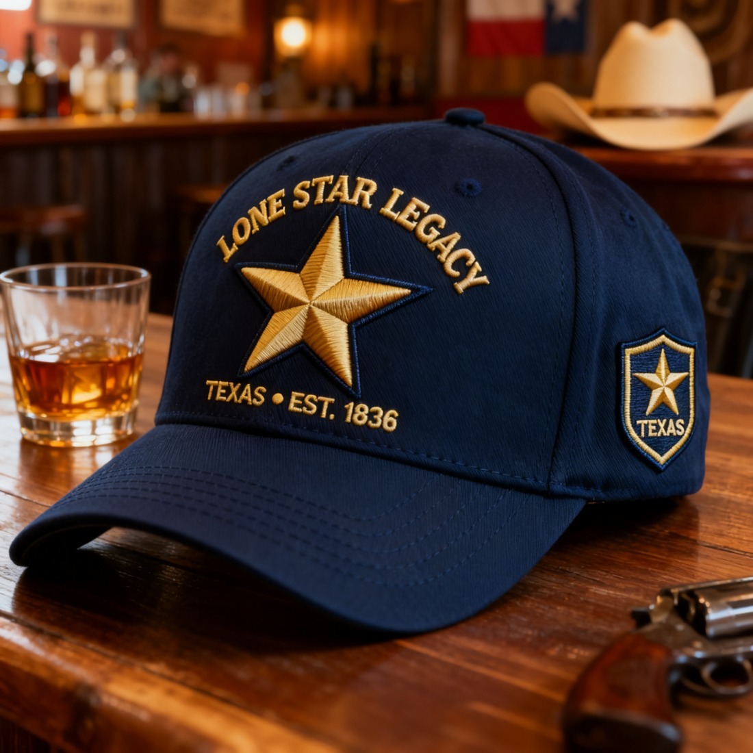 🎄Early Christmas 49% OFF❤️Lone Star Legacy – 1836–1845 Lone Star State Heritage Cap