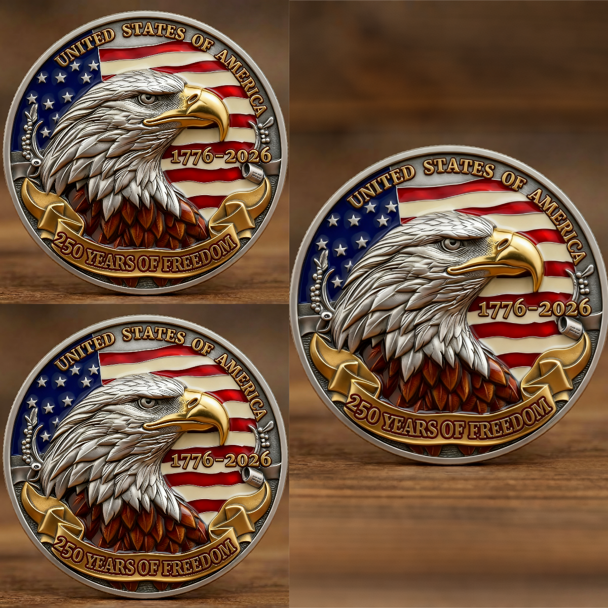 🏆Flash Sale 60% OFF - 🇺🇸 250 Years of Freedom – United States Commemorative Coin (1776–2026)