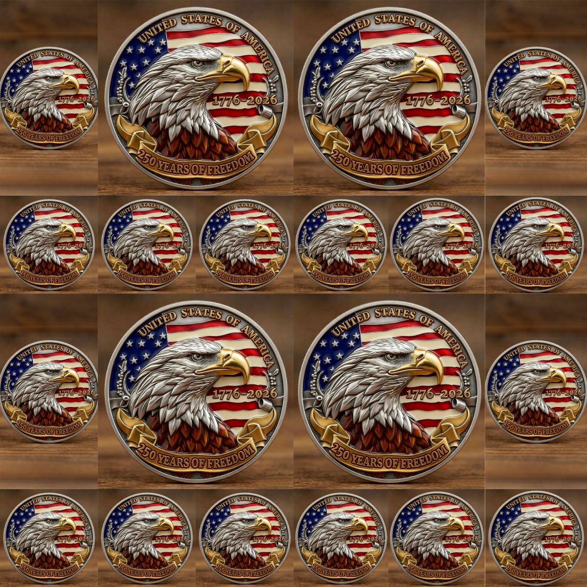 🏆Flash Sale 60% OFF - 🇺🇸 250 Years of Freedom – United States Commemorative Coin (1776–2026)