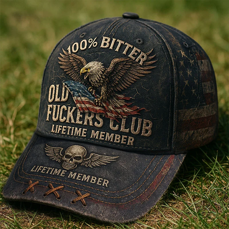 🏆Flash Sale 60% OFF - 🧢 100% Bitter Vintage Distressed Cap