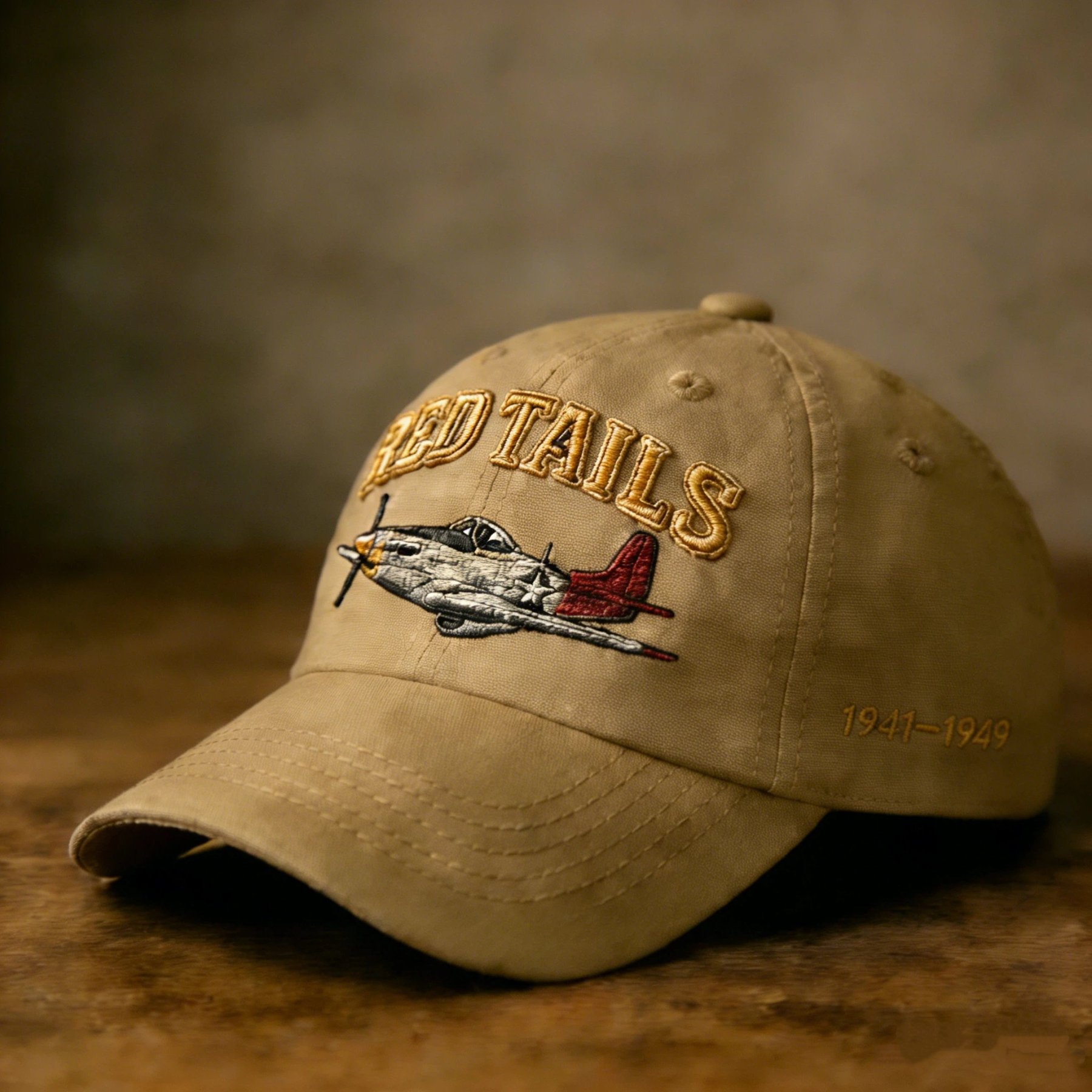 🔥Last Day 49% OFF - 💥Tuskegee Airmen Red Tails Heritage Cap