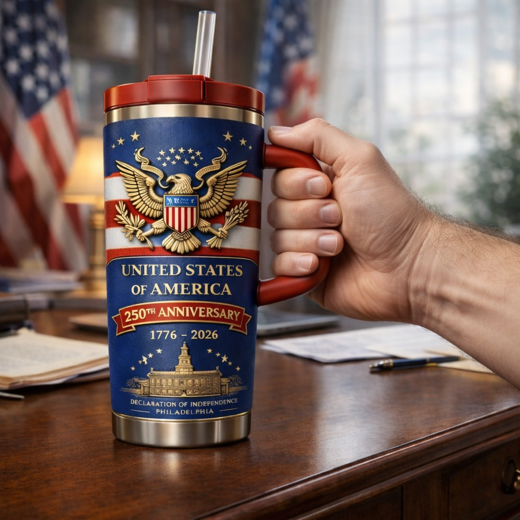America 250th Anniversary Commemorative Tumbler