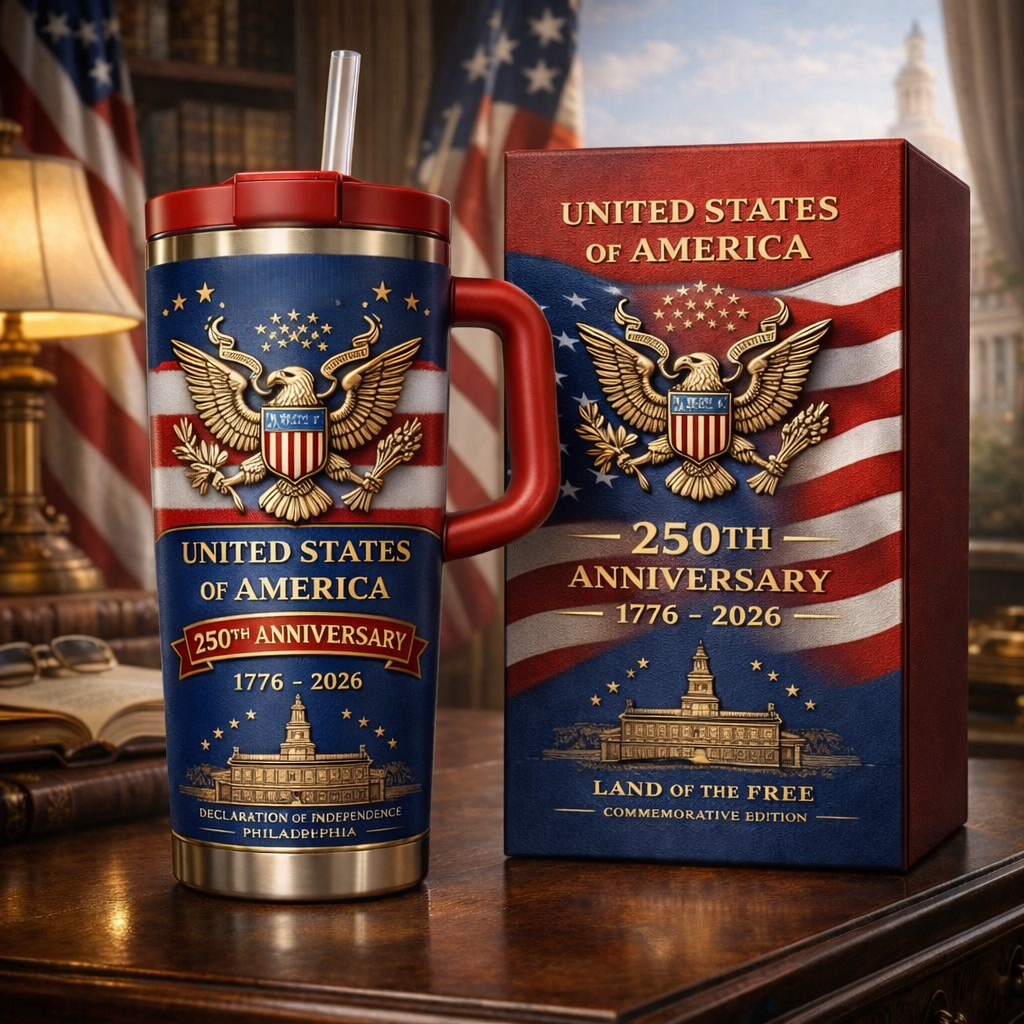 America 250th Anniversary Commemorative Tumbler