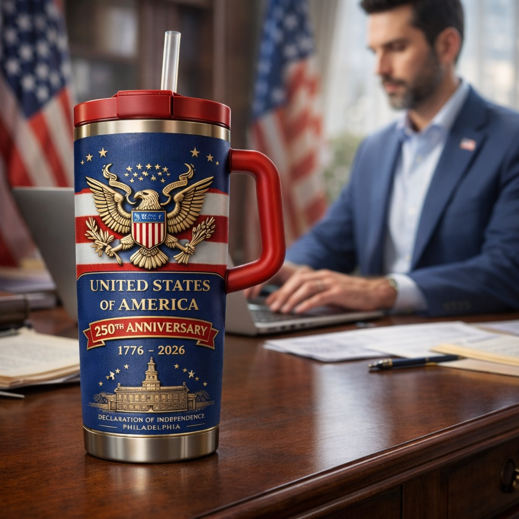 America 250th Anniversary Commemorative Tumbler