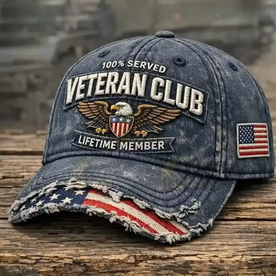 2026 New Year Hot Sale 49% OFF🔥Veteran Pride Club Hat 🇺🇸