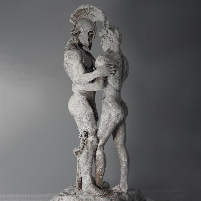 Achilles and Patroclus Statue