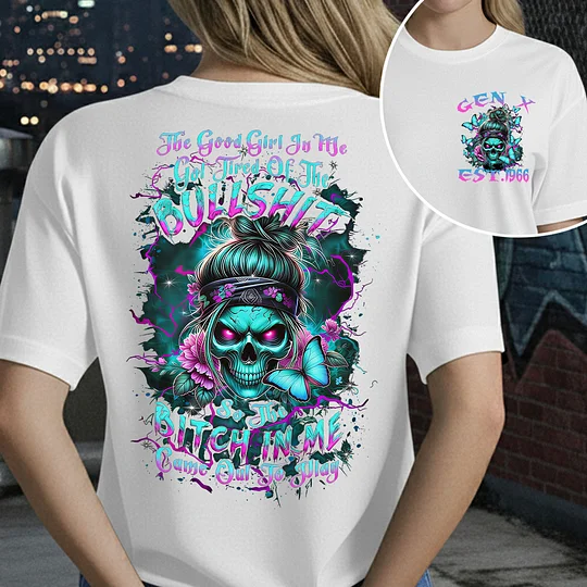 The Good Girl In Me Custom Year Gen X, Boomer T-shirt