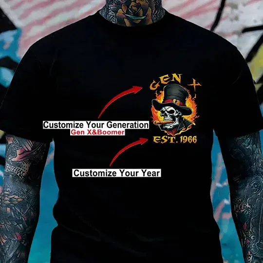 Thats What I Do I Smoke Cigars And I Know Things Custom Year Gen X, Boomer, Gen Y T-shirt