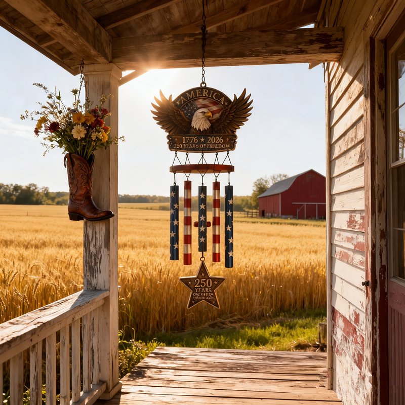 🔥Last Day 49% OFF -250 Years of Freedom™ Commemorate Wind Chime