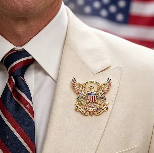US 250th Anniversary Brooch Pin - BUY 5 GET 5 FREE (10 PCS& FREE SHIPPING)