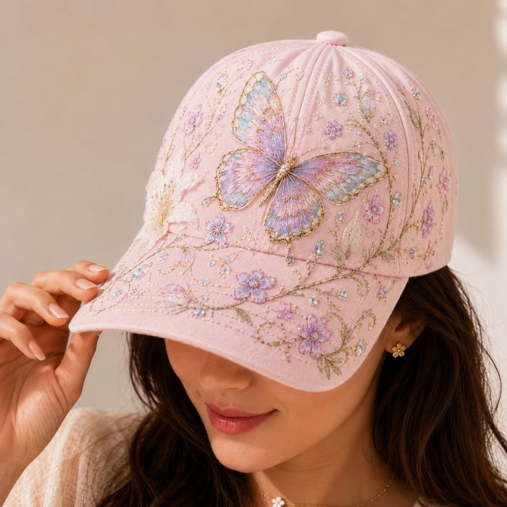 🔥Limited Edition -🌸🦋 Garden Morning Cap