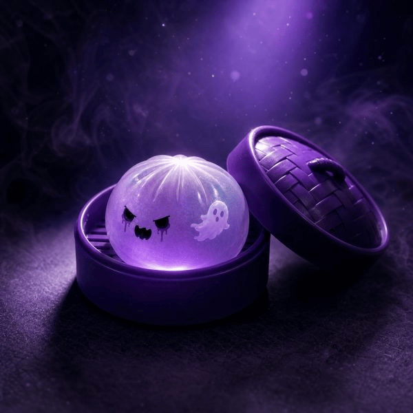👻Mystery Halloween Ghost Dumpling Squishy💜 