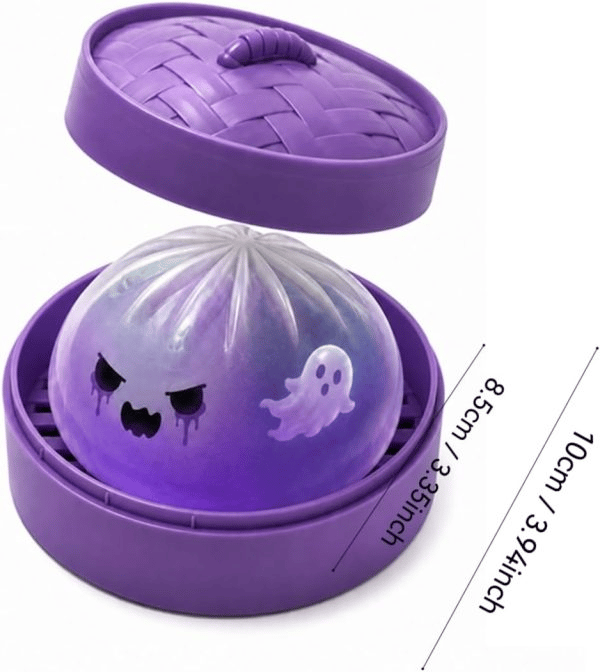 👻Mystery Halloween Ghost Dumpling Squishy💜 