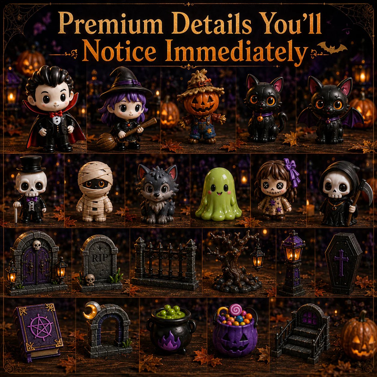 🔥🔥 Limited 50% OFF | Build Your Own Spooky Haunted House 👻 DIY Halloween Decor Kit for Endless Halloween Fun