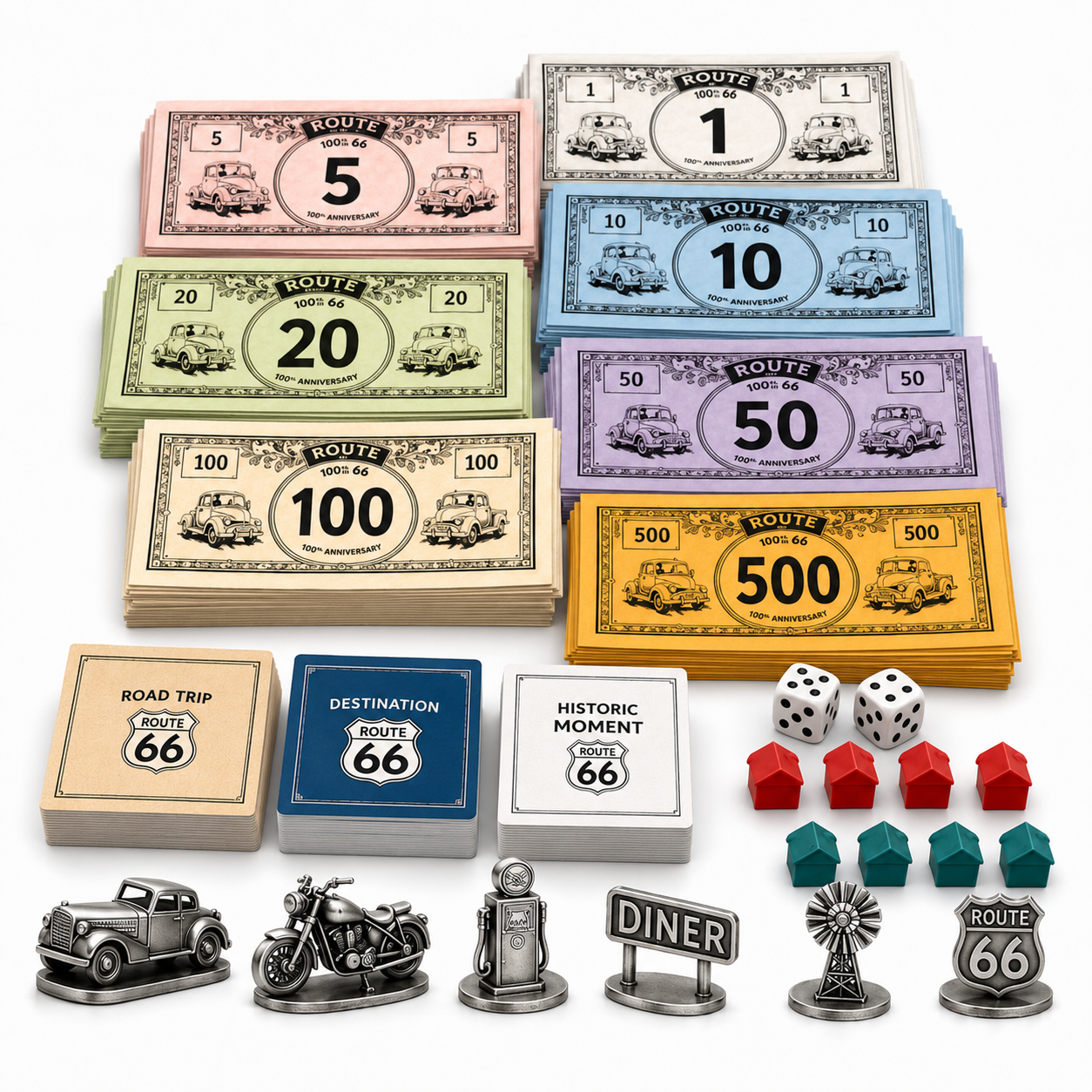 Route 66 Centennial Road Trip | Commemorative Board Game Set