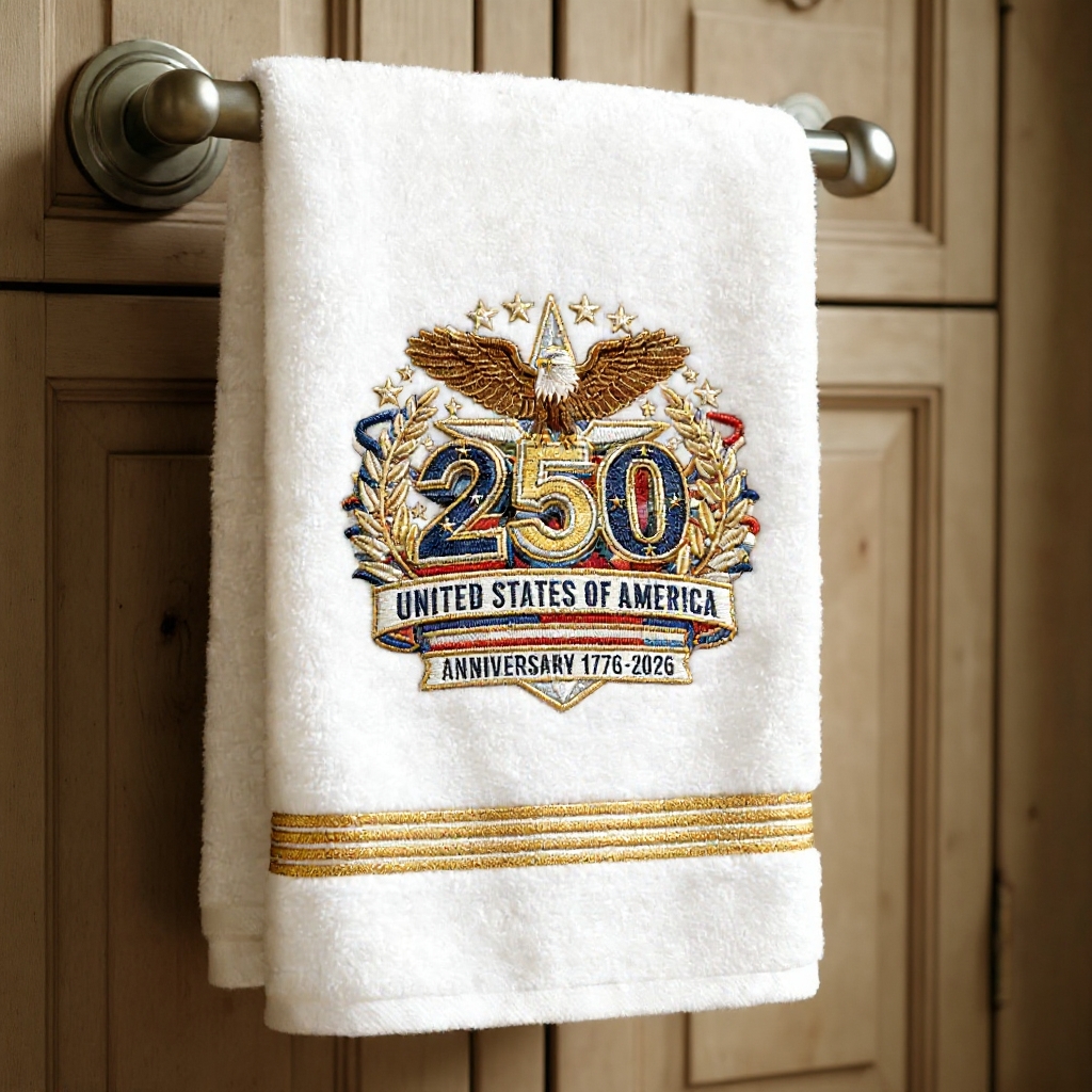 250th Anniversary Commemorative Towel | A Tribute Woven in Thread