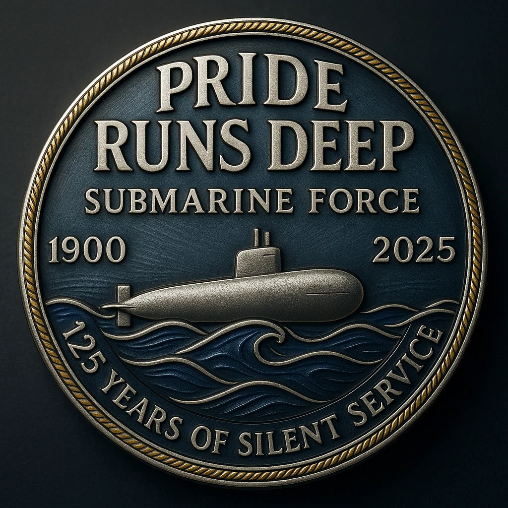 🏆Flash Sale 60% OFF - ⚓ U.S. Submarine Force 125th Anniversary Collector’s Edition Set 🇺🇸🌊
