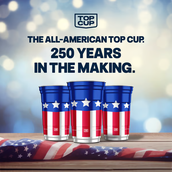 🇺🇸 250th Anniversary Patriotic Aluminum Party Cups - 20oz-20pk