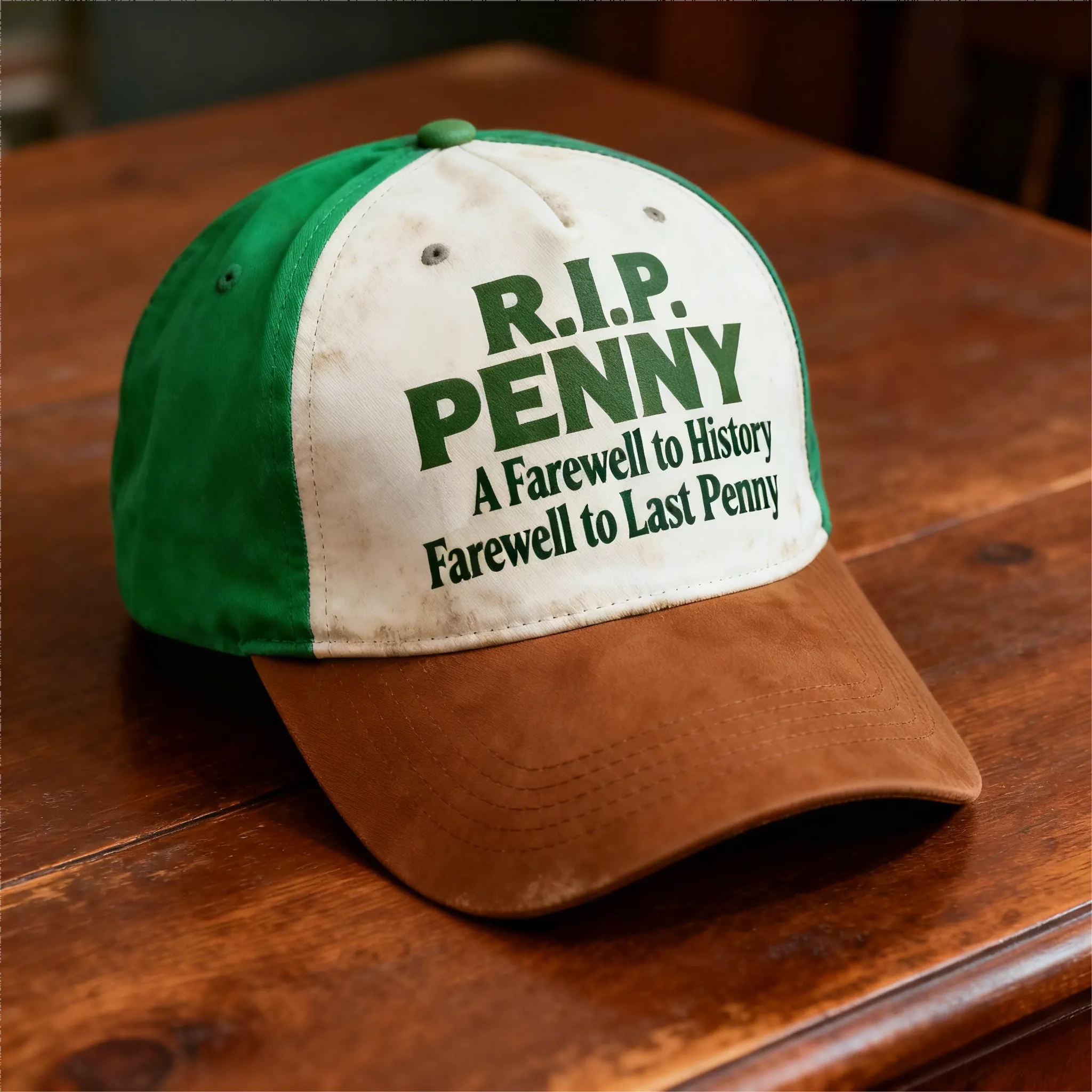 🏅250 Years of America 60% OFF - 🧢 R.I.P. PENNY – A Farewell To History Cap