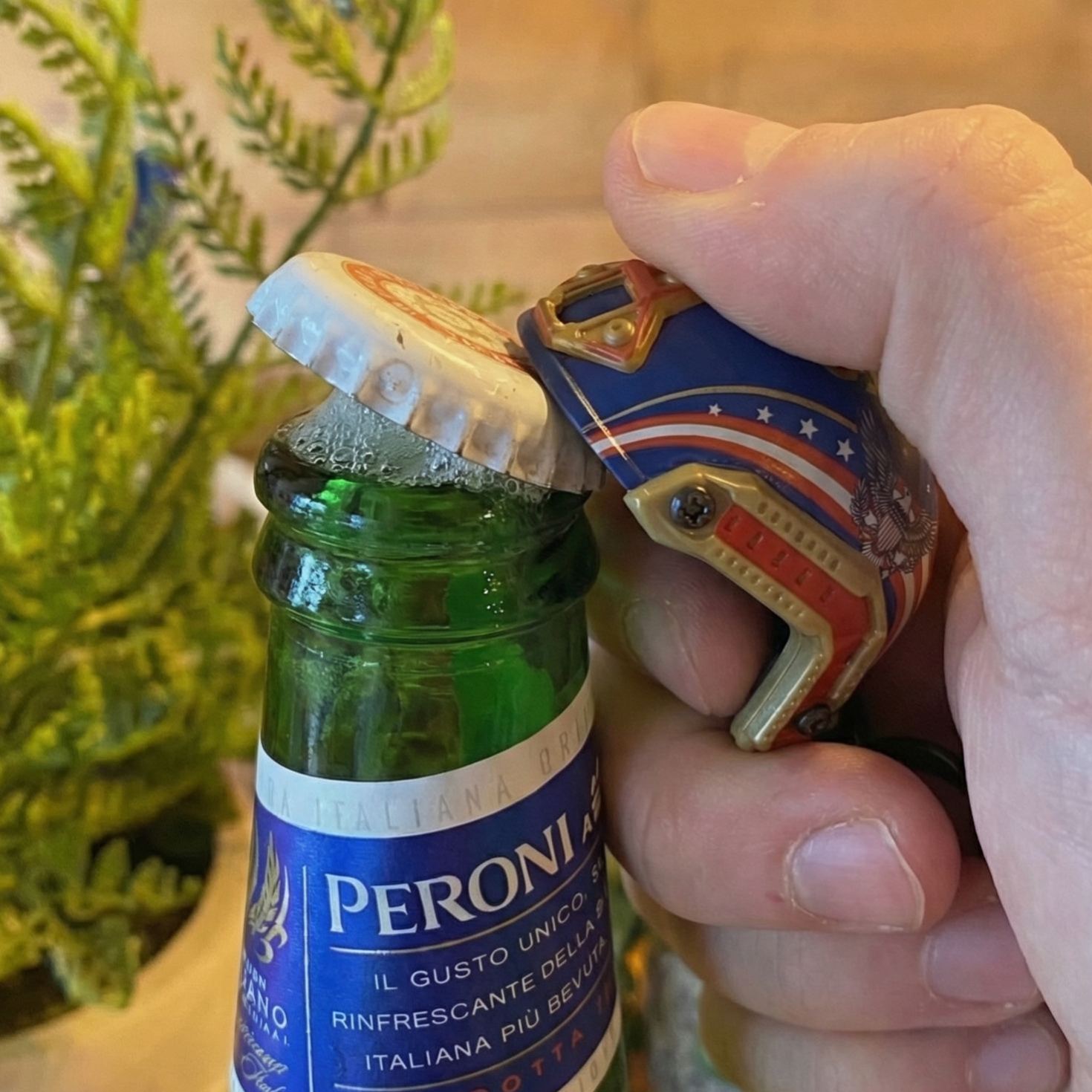 🔥Mini Helmet Bottle Opener Key | 250th Anniversary Edition🇺🇸