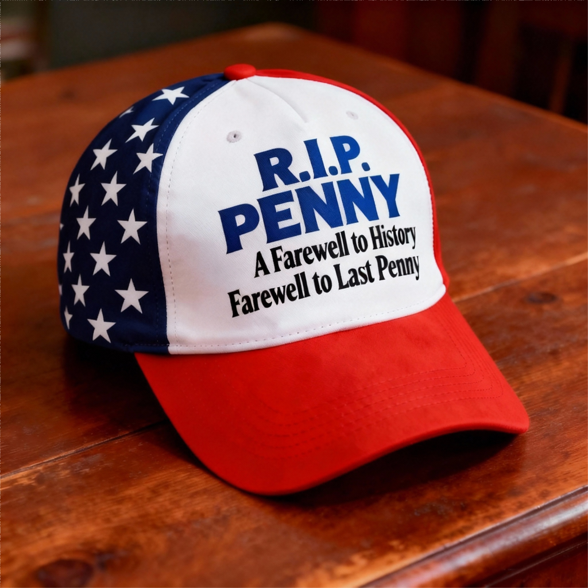 🏅250 Years of America 60% OFF - 🧢 R.I.P. PENNY – A Farewell To History Cap