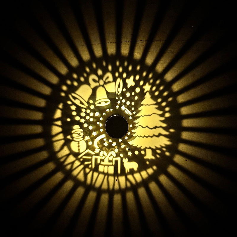 Last day 70% OFF🌟Solar Outdoor Decorative Wall Projection Light